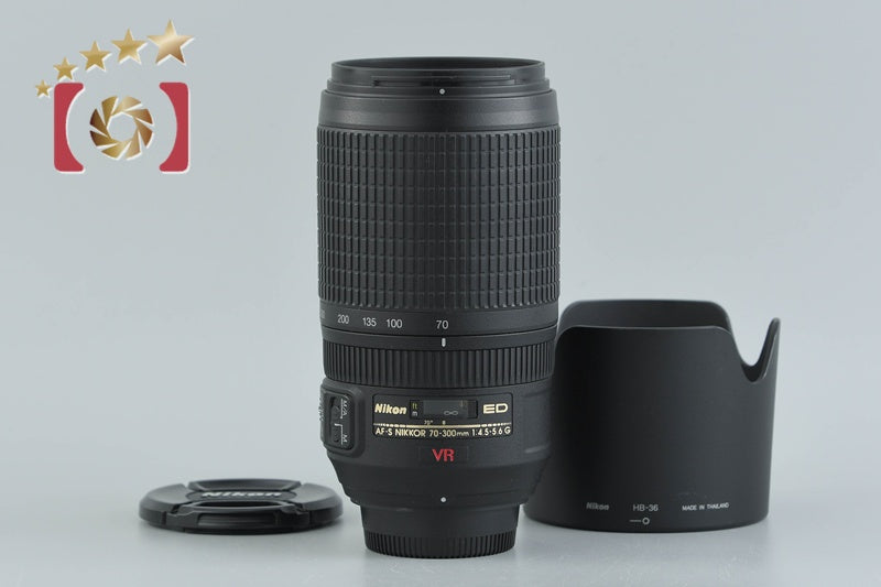 中古】Nikon ニコン AF-S NIKKOR 70-300mm f/4.5-5.6 G ED VR – Five
