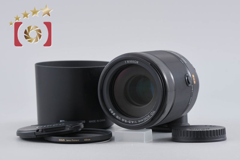 中古】Nikon ニコン 1 NIKKOR 70-300mm f/4.5-5.6 VR ブラック – Five