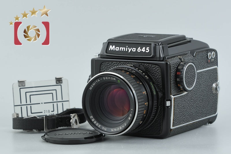 中古】Mamiya マミヤ M645 + SEKOR C 80mm f/2.8 – Five Star Camera