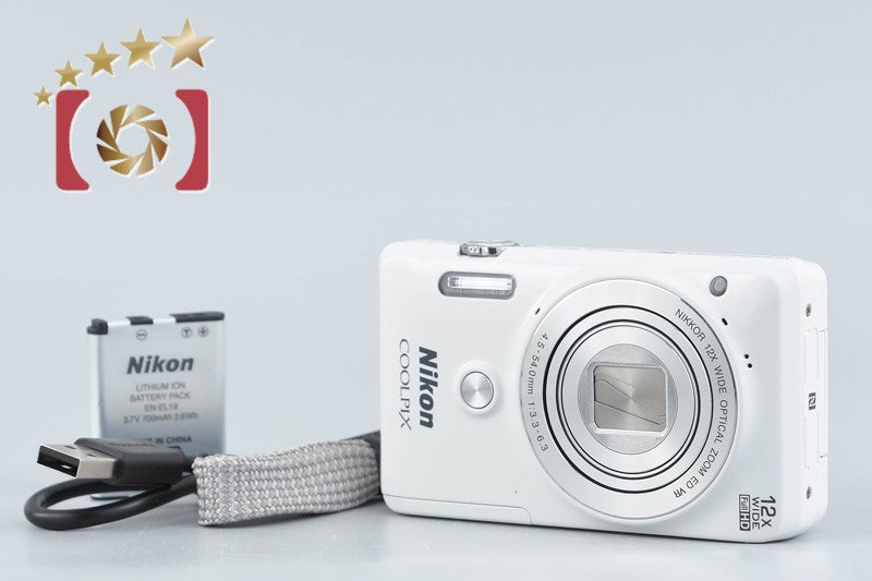 Nikon COOLPIX S6900 ホワイト 極美品NIkon COOPIX S6900 ホワイト