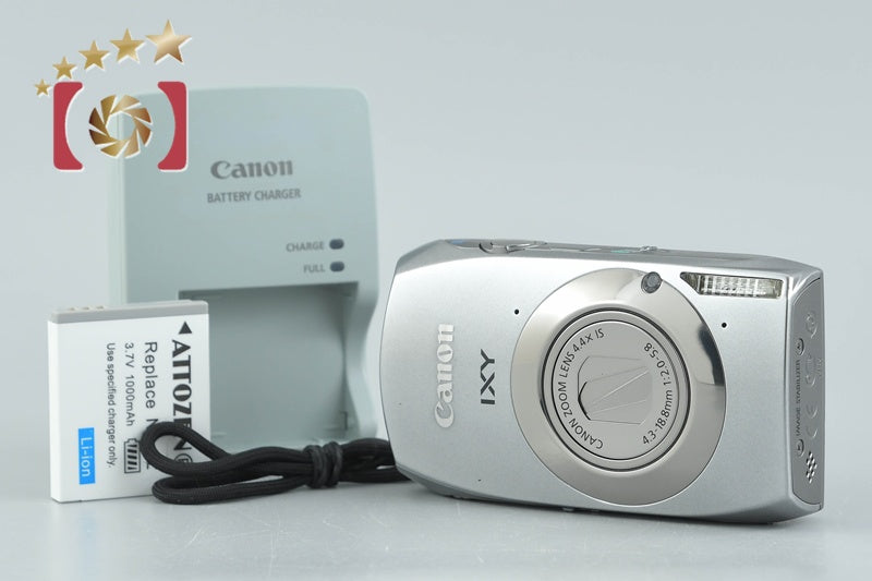 中古】Canon キヤノン IXY 32S シルバー コンパクトデジタルカメラ