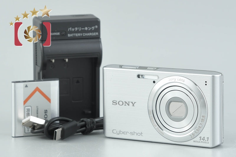 SONY Cyber-shot DSC-W610 デジカメ 動作確認済み 中古】SONY ソニー Cyber-Shot DSC-W610 シルバー デジタルスチル