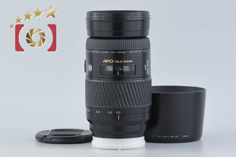 中古】MINOLTA ミノルタ AF APO TELE ZOOM 100-400mm f/4.5-6.7 – Five 