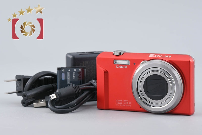 CASIO EXILIM コンパクトデジタルカメラ レッド EX−ZS100 CASIO