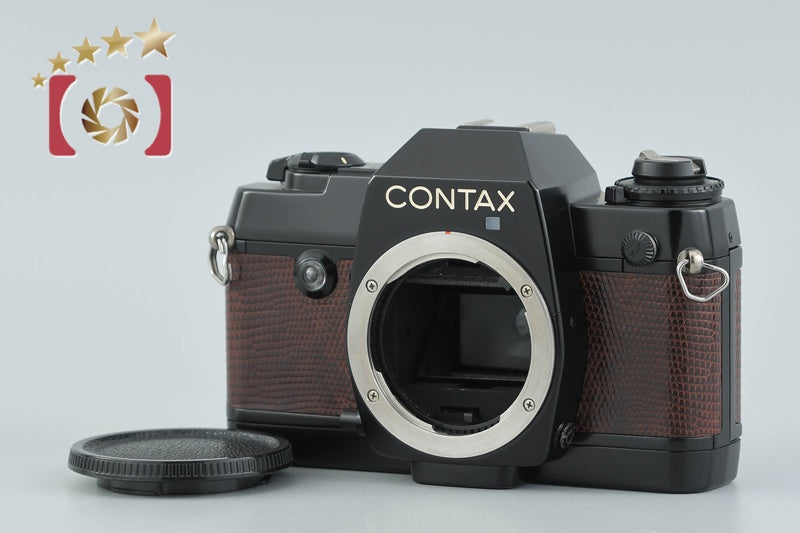 中古】CONTAX コンタックス 137 MD QUARTZ トカゲ革 フィルム一眼レフ