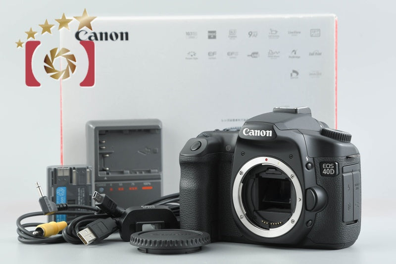 中古】Canon キヤノン EOS 40D デジタル一眼レフカメラ シャッター回数