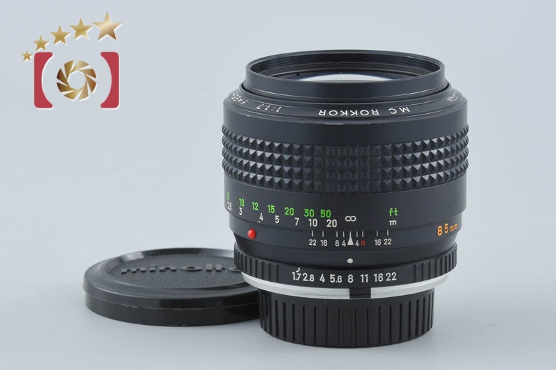 ミノルタ ‐XG-S＋MD ROKKOR 1:1.7 f=50・新品級整備品中古 中古】MINOLTA ミノルタ MC ROKKOR 85mm f/1.7 – Five Star Camera