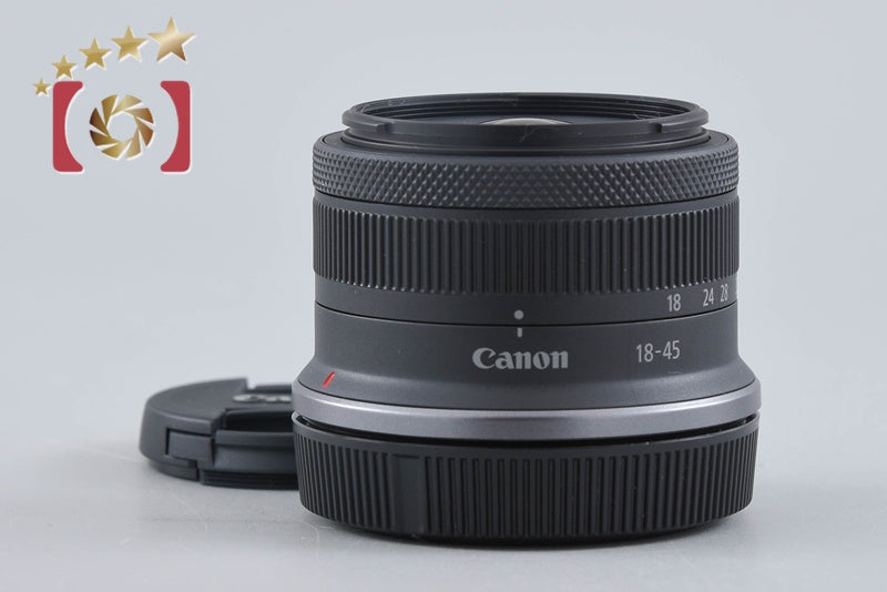 中古　Canon RF 18-45mm ズームレンズ 中古】Canon キヤノン RF-S 18-45mm f/4.5-6.3 IS STM ブラック – Five