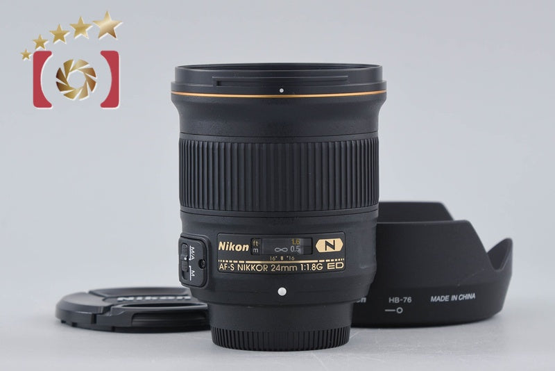 中古】Nikon ニコン AF-S NIKKOR 24mm f/1.8 G ED – Five Star Camera