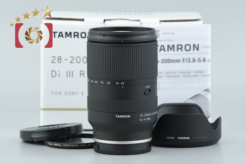 中古】TAMRON タムロン A071 28-200mm f/2.8-5.6 Di III RXD ソニーE
