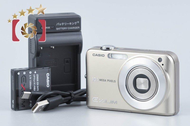 【動作品】CASIO EXILIM EX-Z1050 ゴールド 即日発送 中古】Casio カシオ EXILIM ZOOM EX-Z1050 ゴールド コンパクト