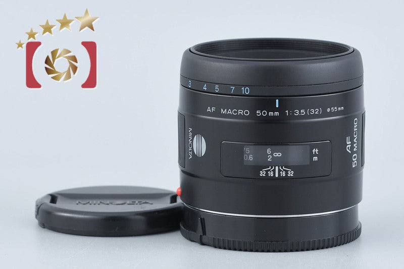 中古】MINOLTA ミノルタ AF MACRO 50mm f/3.5 New – Five Star Camera