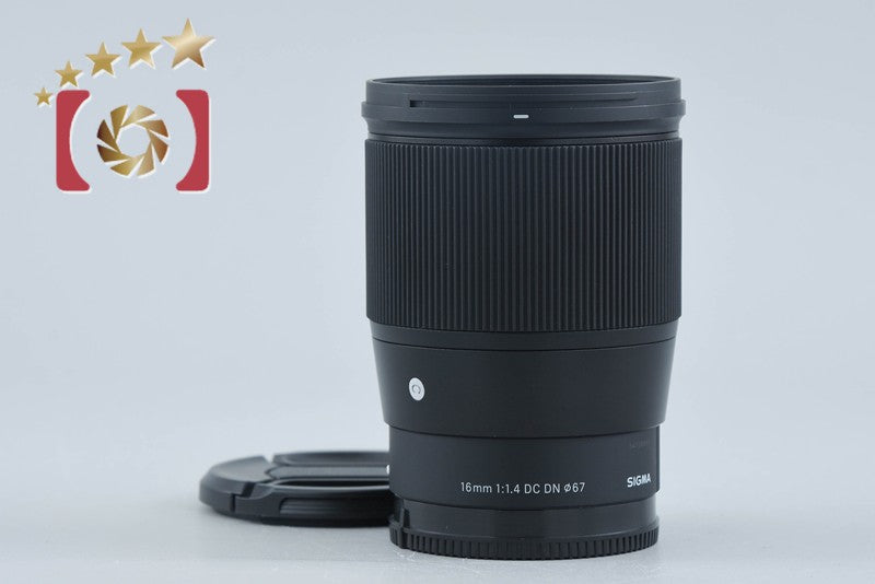 【中古】(シグマ) SIGMA C16/1.4 DC DN(E) 中古】SIGMA シグマ 16mm f/1.4 DC DN Contemporary ソニーEマウント用