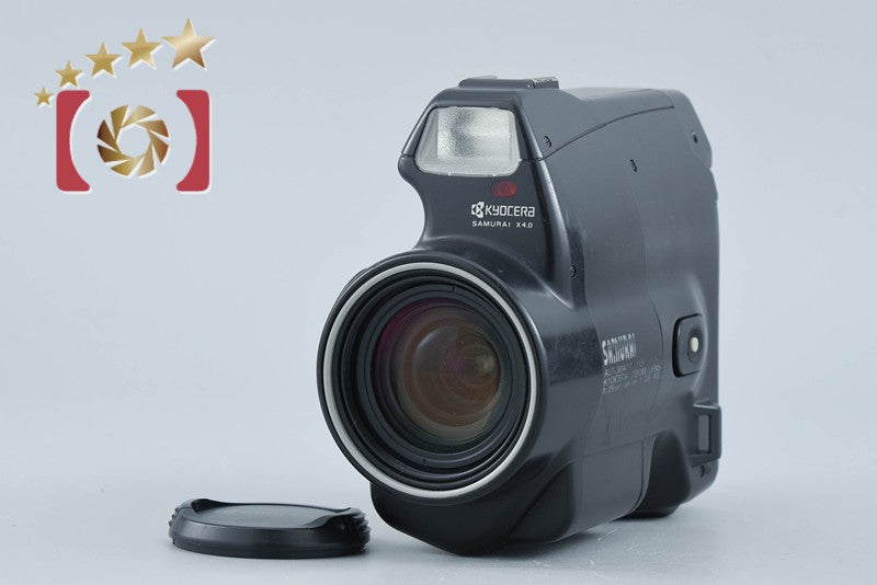 ＜動作美品＞ SAMURAI X4.0 ハーフフィルムカメラ 中古】KYOCERA 京セラ SAMURAI X4.0 コンパクトフィルムカメラ – Five