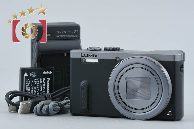 中古】Panasonic パナソニック LUMIX DMC-TZ60 シルバー コンパクト