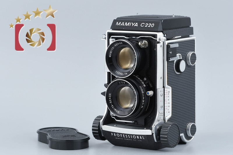 中古】Mamiya マミヤ C220 PRO + SEKOR 80mm f/2.8 ブルードット