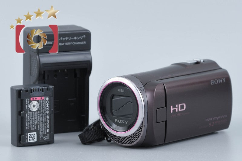中古】SONY ソニー ハンディカム HDR-CX420 ボルドーブラウン デジタル