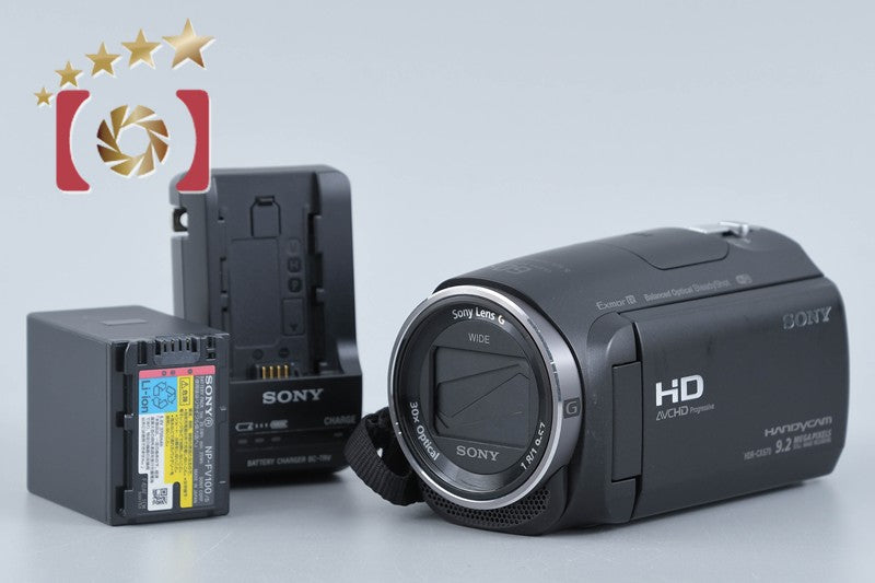 中古】SONY ソニー ハンディカム HDR-CX670 ブラック デジタルビデオ