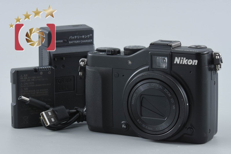 中古】Nikon ニコン COOLPIX P7000 ブラック コンパクトデジタルカメラ