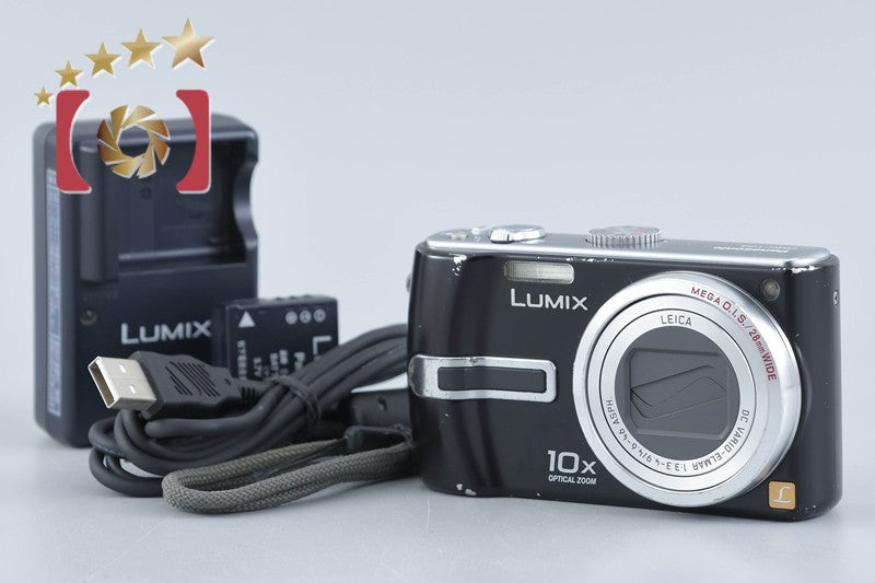 中古】Panasonic パナソニック LUMIX DMC-TZ3 ブラック コンパクト