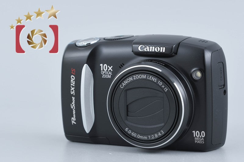 Canon PowerShot SX120 IS 極美品 動作未確認 コンデジ 中古】Canon キヤノン Powershot SX120 IS コンパクトデジタルカメラ