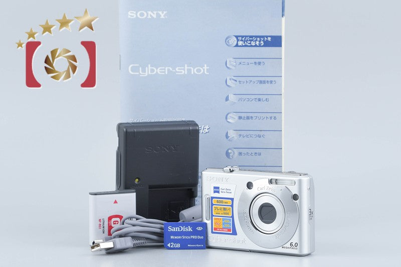 中古】SONY ソニー Cyber-Shot DSC-W30 シルバー コンパクトデジタル