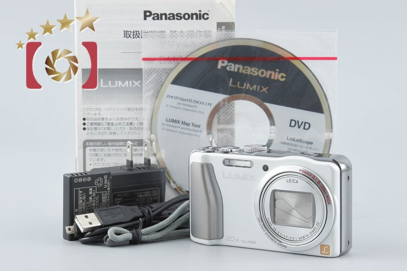 中古】Panasonic パナソニック LUMIX DMC-TZ30 ホワイト コンパクト