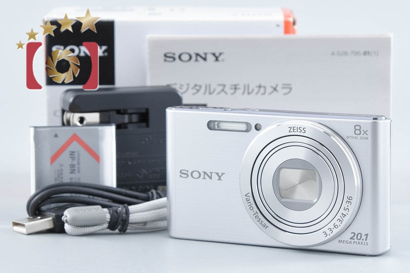 中古】SONY ソニー Cyber-Shot DSC-W830 シルバー コンパクトデジタル