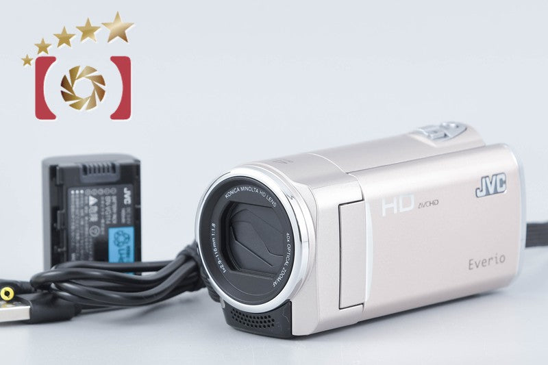 中古】JVC ケンウッド Everio GZ-HM670 ピンクゴールド デジタルビデオ
