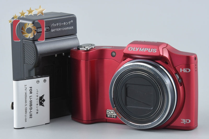 中古】OLYMPUS オリンパス SZ-11 レッド コンパクトデジタルカメラ