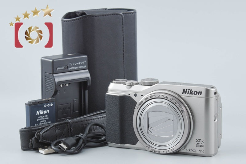 中古】Nikon ニコン COOLPIX S9900 シルバー コンパクトデジタルカメラ