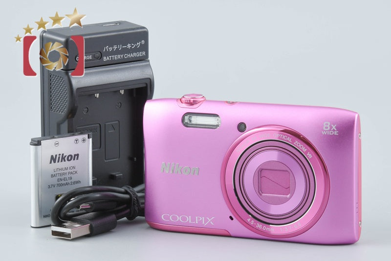 中古】Nikon ニコン COOLPIX S3600 アザレアピンク コンパクトデジタル