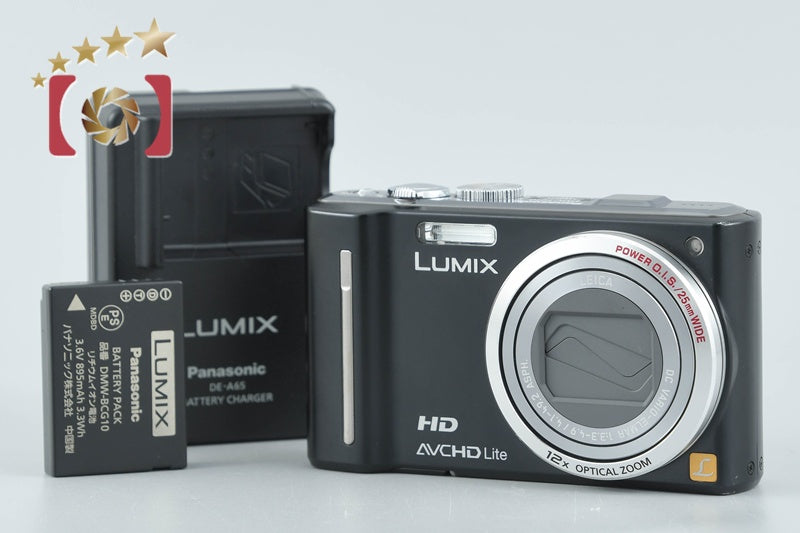 中古】Panasonic パナソニック LUMIX DMC-TZ10 ブラック コンパクト