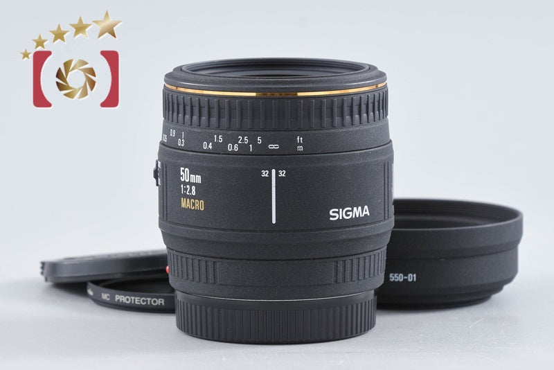 中古】SIGMA シグマ 50mm f/2.8 EX MACRO ソニー・ミノルタ用 – Five