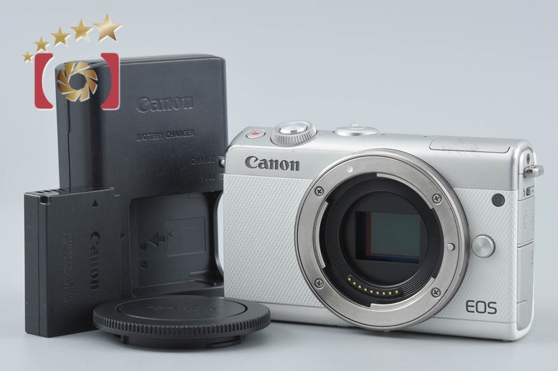 中古】Canon キヤノン EOS M100 ホワイト ミラーレス一眼カメラ – Five