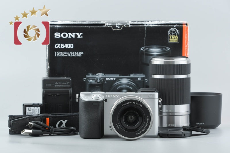 中古】SONY ソニー α6400 ILCE-6400 ダブルズームレンズキット