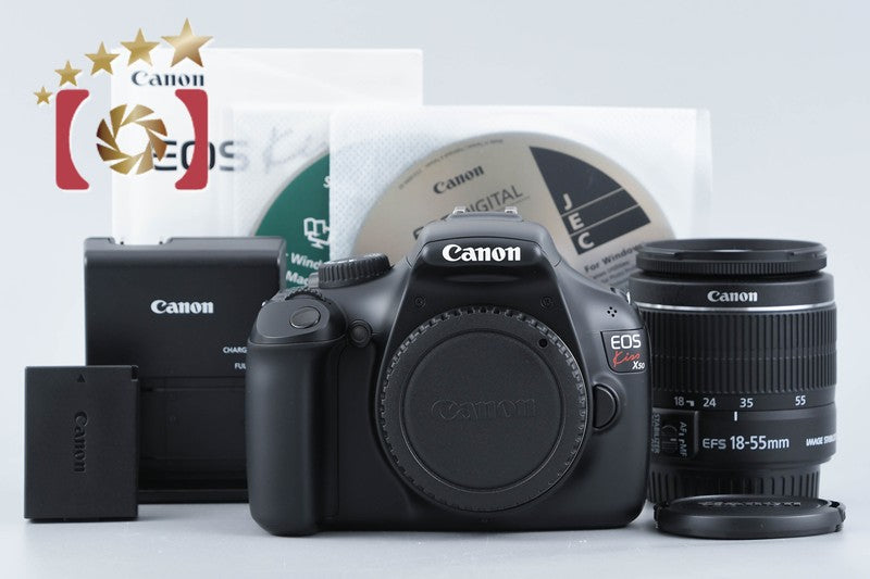 中古】Canon キヤノン EOS Kiss X50 18-55 レンズキット ブラック