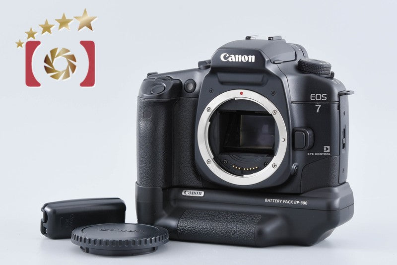 【完動品】Canon EOS 7s ボディ バッテリーパック BP-300付き 中古】Canon キヤノン EOS 7 + BP-300 バッテリーパック – Five Star