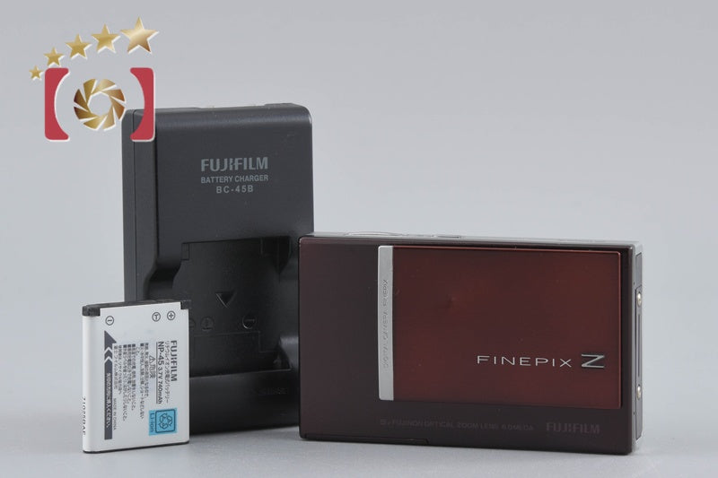 中古】FUJIFILM 富士フイルム FINEPIX Z100fd ブラウン コンパクト