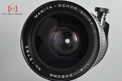 [Used] Mamiya SEKOR SHIFT C 50mm f/4 for 645