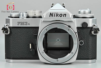 [Used] Nikon FM3A Silver Film SLR Camera