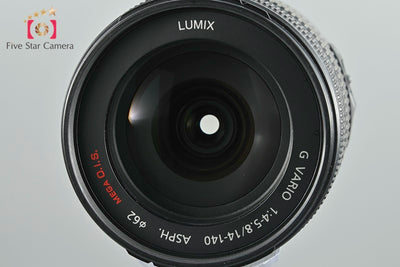 【中古】Panasonic パナソニック LUMIX G VARIO 14-140mm f/4-5.8 ASPH. MEGA O.I.S H-VS014140