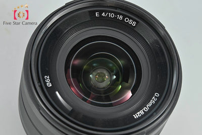 【中古】SONY ソニー E 10-18mm f/4 OSS SEL1018 元箱付き