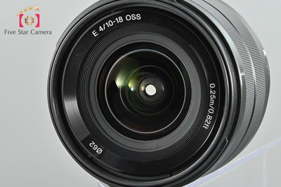 【中古】SONY ソニー E 10-18mm f/4 OSS SEL1018 元箱付き