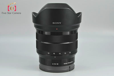 【中古】SONY ソニー E 10-18mm f/4 OSS SEL1018 元箱付き