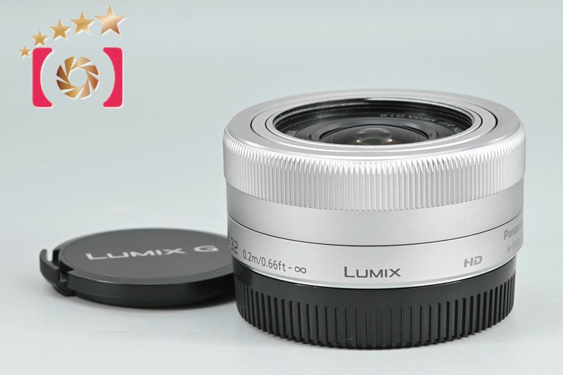 [Used] Panasonic LUMIX G VARIO 12-32mm f/3.5-5.6 ASPH. MEGA O.I.S. H-FS12032 Silver