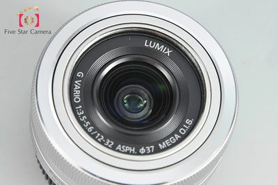 [Used] Panasonic LUMIX G VARIO 12-32mm f/3.5-5.6 ASPH. MEGA O.I.S. H-FS12032 Silver