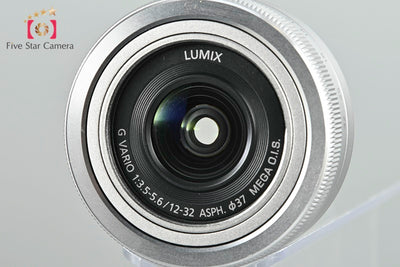 [Used] Panasonic LUMIX G VARIO 12-32mm f/3.5-5.6 ASPH. MEGA O.I.S. H-FS12032 Silver