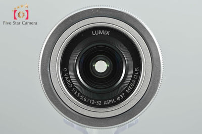[Used] Panasonic LUMIX G VARIO 12-32mm f/3.5-5.6 ASPH. MEGA O.I.S. H-FS12032 Silver