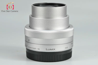 [Used] Panasonic LUMIX G VARIO 12-32mm f/3.5-5.6 ASPH. MEGA O.I.S. H-FS12032 Silver